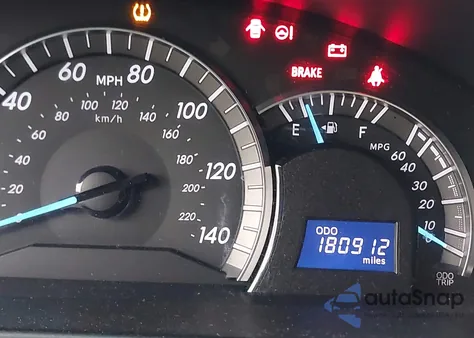 2012 Toyota Camry Se из США, поврежденный, VIN 4T1BF1FK6CU051615